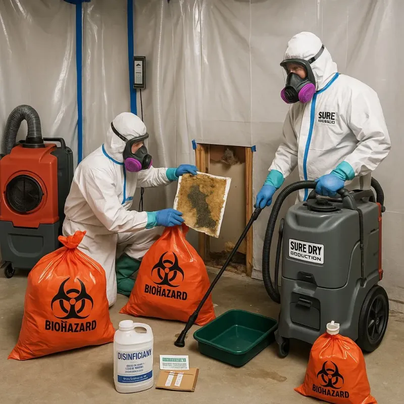 Contaminated Water Handling Protocols process in Lockney, TX
